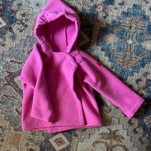WIDGEON Pink Hooded Fleece Jacket Size 3